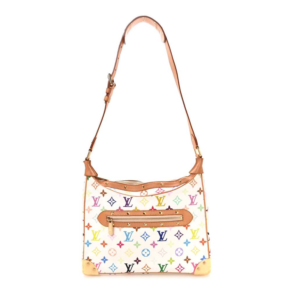 Louis Vuitton Multicolor Boulogne White #263318L18B